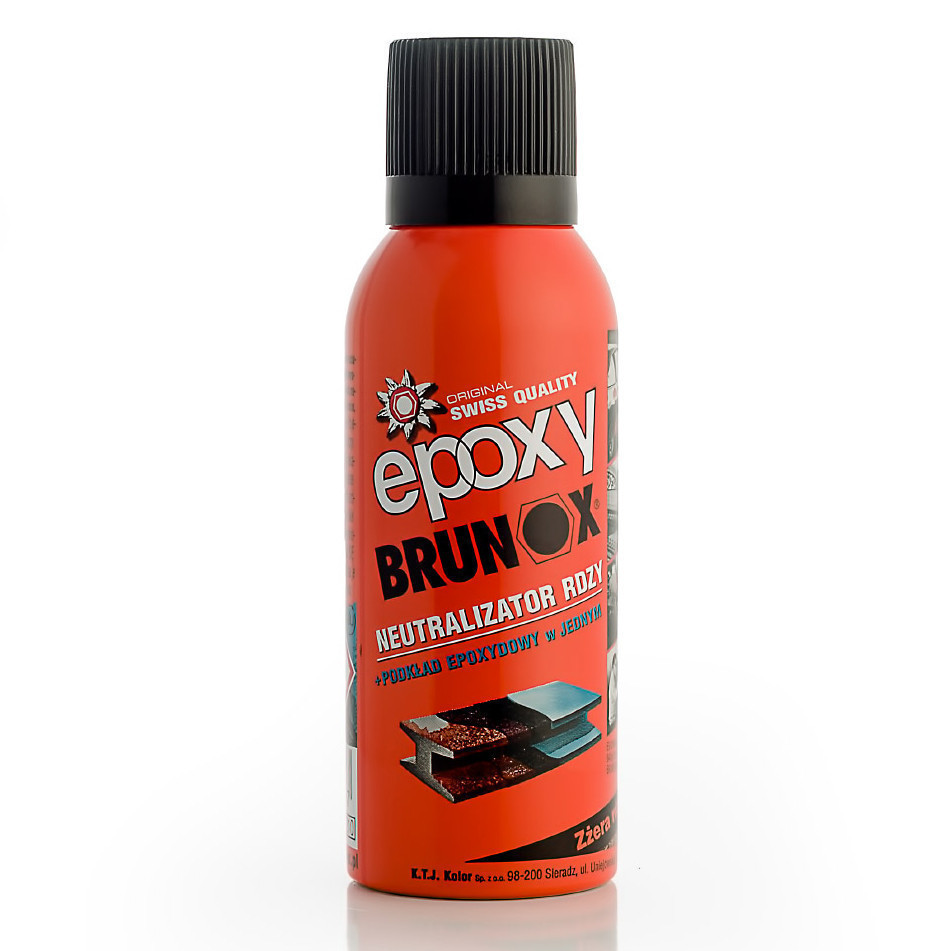Brunox epoxy spray 150ml - 2w1 neutralizator rdzy i podkład