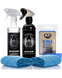 Glinka Do Czyszczenia Lakieru | Lubrykant Clay Lube | IPA + Mikrofibry