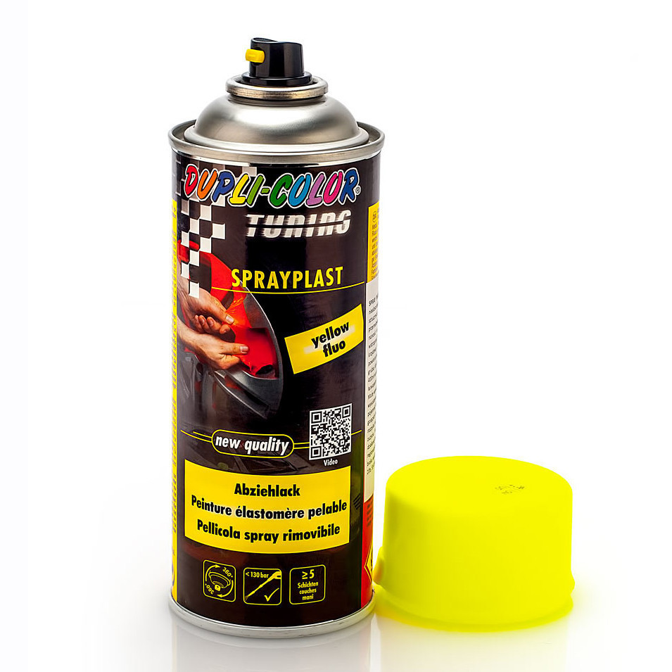 Sprayplast guma w sprayu żółty fluo 400ml