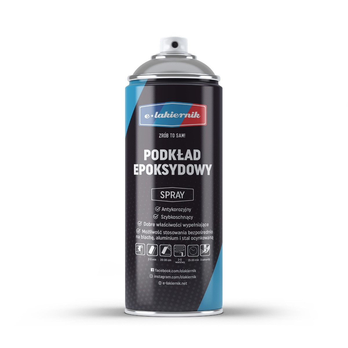 e-lakiernik Podkład Epoksydowy Spray 400ml